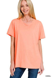 ...Short Sleeve Basic Tee