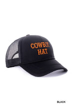 Load image into Gallery viewer, The Cowboy Hat Baseball Mesh Cap