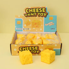 Load image into Gallery viewer, Squeezy CHEESE Shape Fidget Toy