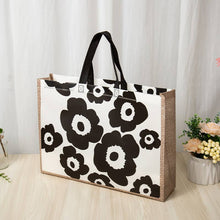 Load image into Gallery viewer, Classic Black Flower Non-woven Gift Bag
