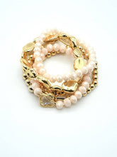 Load image into Gallery viewer, Beaded Clover Accent Jewelry Set Bracelet
