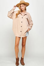 Load image into Gallery viewer, Outdoor Chic Women's Waffle Scuba Shacket 5202IJK