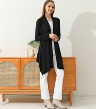 Load image into Gallery viewer, Long Sleeve Casual Open Front Long Cardigan