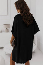 Load image into Gallery viewer, CWOCAS0053_AUTUMN SOLID COLOR SHORT SLEEVE LOOSE CARDIGAN