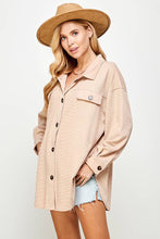 Load image into Gallery viewer, Outdoor Chic Women's Waffle Scuba Shacket 5202IJK