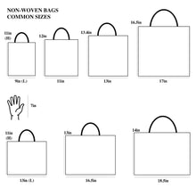 Load image into Gallery viewer, Classic Black Flower Non-woven Gift Bag