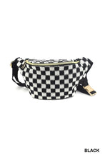 Load image into Gallery viewer, Checkered Waist Crossbody Sling Bag