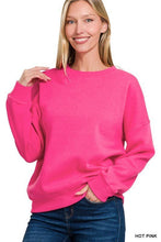 Load image into Gallery viewer, Fleece Drop Shoulder Sweatshirts