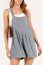 Load image into Gallery viewer, Essential basic loose shortall overalls romper