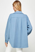 Load image into Gallery viewer, Outdoor Chic Women's Waffle Scuba Shacket 5202IJK