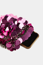 Load image into Gallery viewer, Sequin Chain Mail Pouch Bag