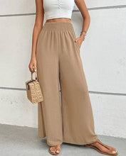 Load image into Gallery viewer, Simple Flared Wide-Leg Pants