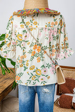 Load image into Gallery viewer, Fashion-W Crochet Boho Half &amp; Long Sleeve Floral Blouse