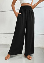 Load image into Gallery viewer, Simple Flared Wide-Leg Pants