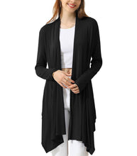 Load image into Gallery viewer, Long Sleeve Casual Open Front Long Cardigan