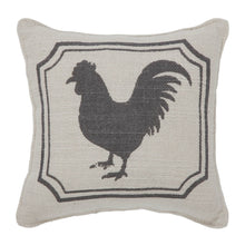 Load image into Gallery viewer, Finders Keepers Rooster Silhouette Pillow 6x6