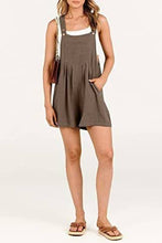 Load image into Gallery viewer, Essential basic loose shortall overalls romper