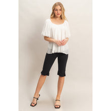 Load image into Gallery viewer, Gathered Puff Sleeve Blouse