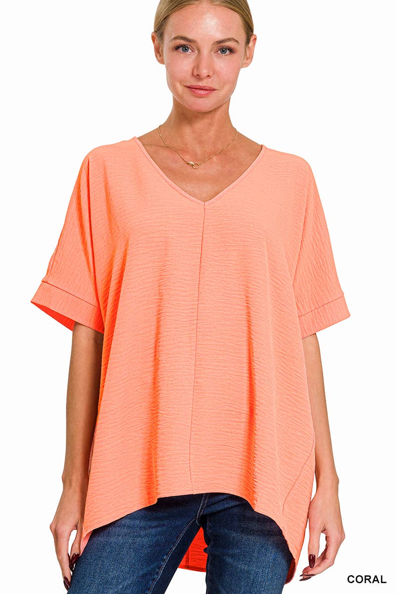 ..._ Airflow Dolman Short Sleeve Top
