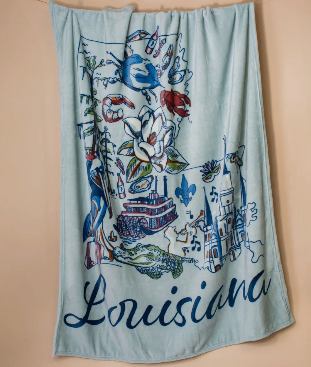Louisiana Throw 50x60 Ultra Soft
