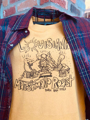 Louisiana Marshmallo Roast Burn Ban Style