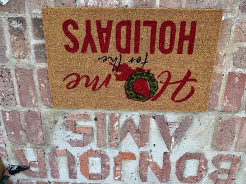 Home for the Holidays Doormat