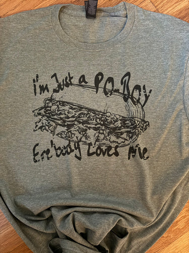 Po-Boy History Luzianne Tee