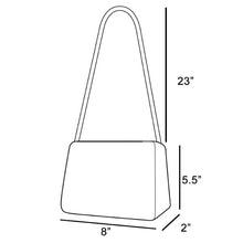 Load image into Gallery viewer, Rhinestone Trim Envelope Clutch Bag