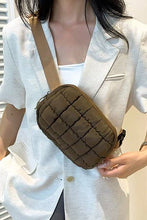 Load image into Gallery viewer, PUFFER QUILTED SLING BAG FANNY BAG BELT BUM BAG | 40P546