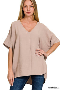 ..._ Airflow Dolman Short Sleeve Top