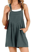 Load image into Gallery viewer, Essential basic loose shortall overalls romper