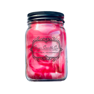 16 oz. Pint Mason Jar Candles - Signature Collection: Pecans 'n Maple Syrup