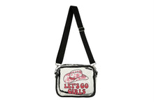 Load image into Gallery viewer, Ladies Crossbody Clear See Thru LETS GO GIRL Handbag