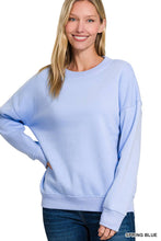 Load image into Gallery viewer, Fleece Drop Shoulder Sweatshirts