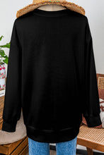 Load image into Gallery viewer, Fashion-W Tinsel Game Day Drop Shoulder Graphic Sweatshirt
