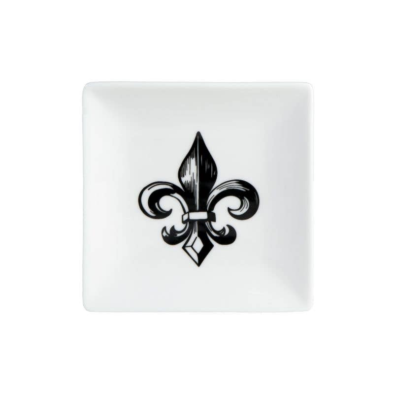 Dish-Fleur de Lis