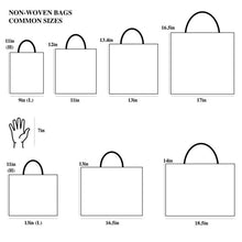 Load image into Gallery viewer, Luxury Grid Pink Stripes Non-woven Gift Bag