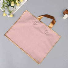 Load image into Gallery viewer, 12"x3"x10" frosted gold border EVA gift bag