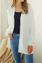 Load image into Gallery viewer, Long Sleeve Casual Open Front Long Cardigan