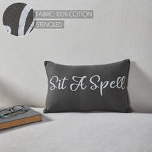 Load image into Gallery viewer, Finders Keepers Sit A Spell Pillow 9.5x14