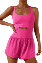 Load image into Gallery viewer, Athletic Cutout Romper