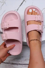 Load image into Gallery viewer, EVA DOUBLE STRAP OPEN TOE SLIDE SANDALS SLIPPERS  | 40SP011