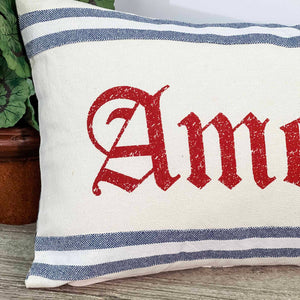 Doylestown America Pillow Cover 20Lx12W