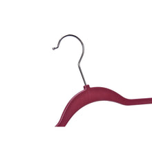 Load image into Gallery viewer, PL025 - Plastic Shirt Hangers Heavy Duty - Raspberry - 200