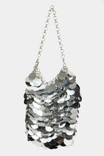 Load image into Gallery viewer, Sequin Chain Mail Pouch Bag