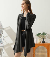 Load image into Gallery viewer, Long Sleeve Casual Open Front Long Cardigan