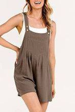 Load image into Gallery viewer, Essential basic loose shortall overalls romper