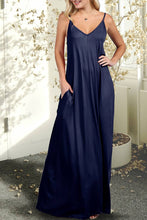 Load image into Gallery viewer, AWDMD280_SPAGHETTI STRAP KNIT MAXI DRESS
