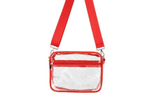 Load image into Gallery viewer, Ladies Clear see Thru Crossbody Fashion Handbag
