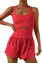 Load image into Gallery viewer, Athletic Cutout Romper